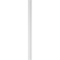 Ekena Millwork Fluted PVC Pilaster w/Standard Capital & Base, 7"W x 102"H x 2"P PILP07X102FL01-2 - alternate 3